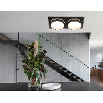 Светильник Ambrella light TN6712/2 BK черный IP44 GX53/2 max 15W 210*105*45, фото3