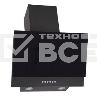 Вытяжка каминная Elikor Жемчуг 60П-700-Е4Д антрацит/черное стекло управление: сенсорное (1 мотор)