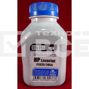 Тонер HP LJ P2035/2055/M401/M425 (флакон, 115г) B&W Standart фас России