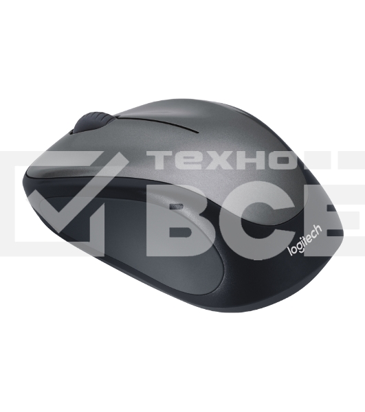 Мышь беспроводная Logitech M235 серый/черный, 1000 dpi, радиоканал, USB, кнопки - 3