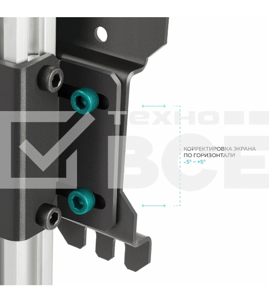 Потолочный кронштейн ONKRON CR1S для телевизора 10”- 40