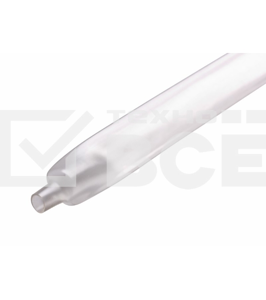 Термоусаживаемая трубка Rexant 15,0/7,5 мм, прозрачная, упаковка 50 шт. по 1 м