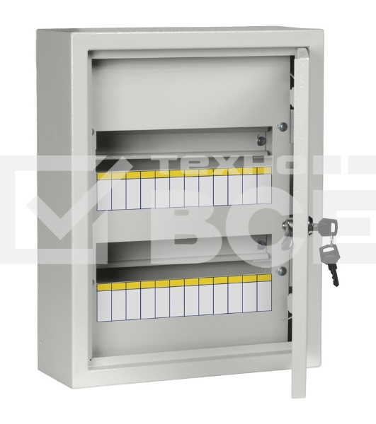 Корпус металлический IEK MKM11-N-24-54-Z ЩРн-24з-0 У2 IP54