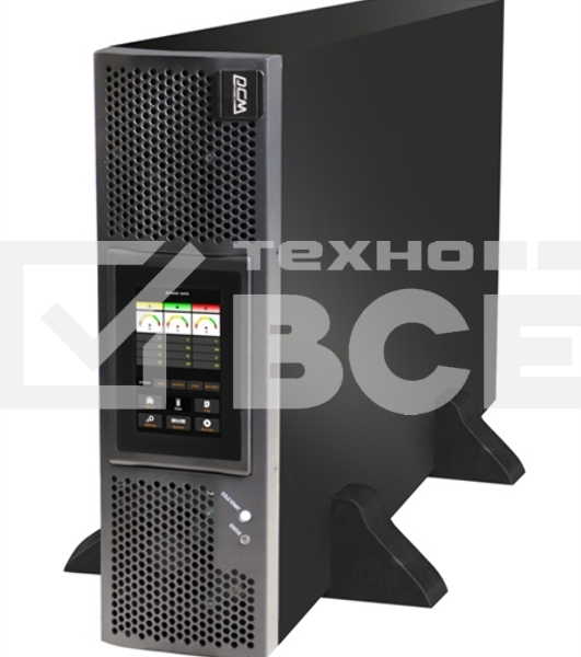 Источник бесперебойного питания Powercom VGD-II-15K33RM 15000Вт 15000ВА черный