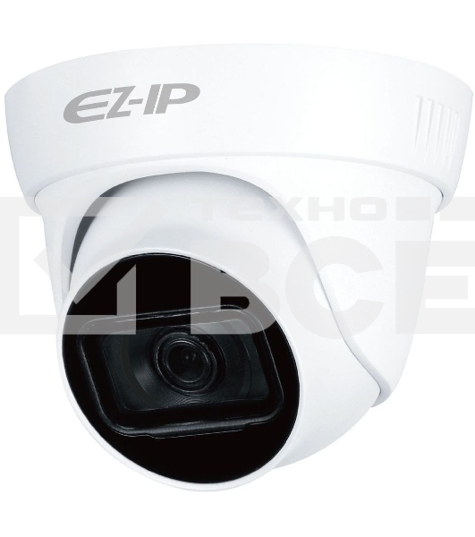 Видеокамера HDCVI EZ-IP EZ-HAC-T5B20P-A-0280B купольная, 1/2.7