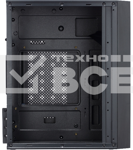 Компьютерный корпус Accord ACC-261B черный без БП mATX 1x80mm 1x92mm 2x120mm 2xUSB2.0 1xUSB3.0 audio