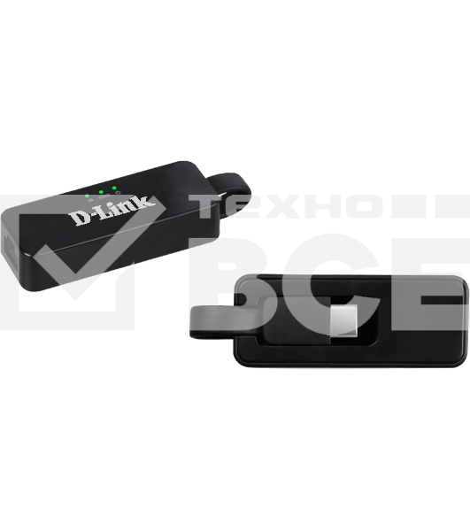 Сетевой адаптер D-Link DUB-2312/A2A, USB Type-C Network Adapter with 1 10/100/1000Base-T port.1 USB Type-C (male) port, 1 x 10/100/1000 Base-T port, support MAC OS X Catalina 10.15.1, Windows 7/8/10, support USB 1.1