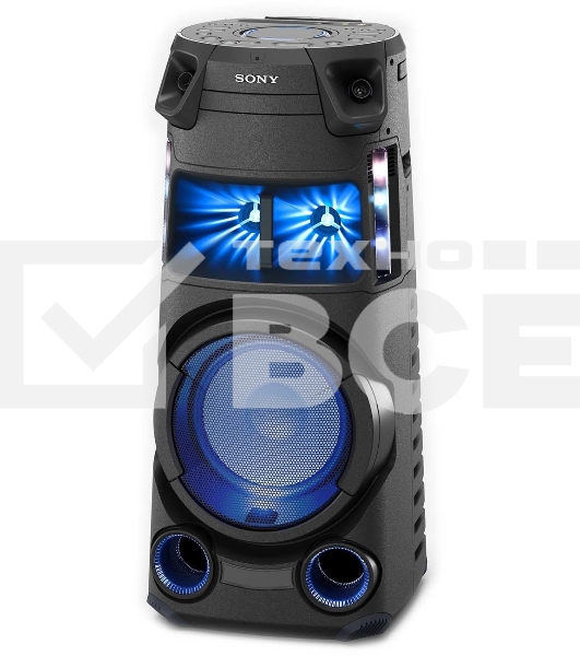 Минисистема Sony MHC-V43D черный/CD/CDRW/DVD/DVDRW/FM/USB/BT