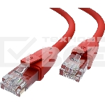 Патч-корд GCR прямой 7.5m UTP кат.6, красный, 24 AWG, ethernet high speed, RJ45, T568B, GCR-52707, фото3