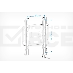 Кронштейн для телевизора Holder LCDS-5045 металлик 19