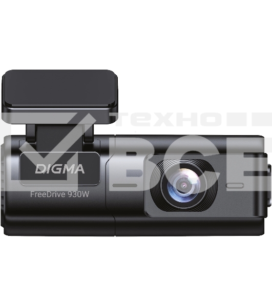 Видеорегистратор Digma FreeDrive 930W черный 4Mpix 1440x2560 2160p 140гр. Allwinner