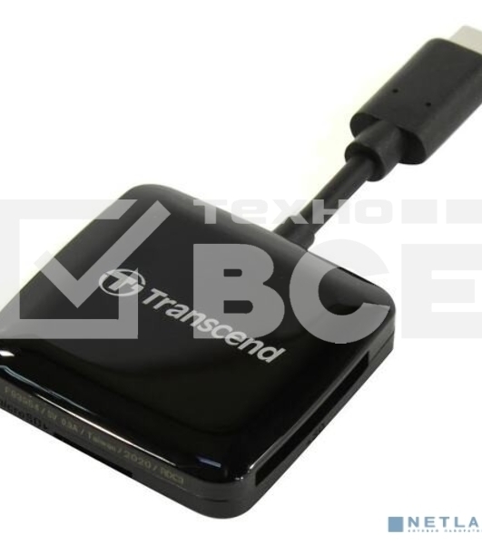 Картридер Transcend RDC3 USB Type-C (USB 3.2 Gen 1) / SD / MicroSD