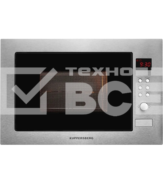 Встраиваемая микроволновая печь Kuppersberg HMW 635 X 25 л, High-Tech, 900 Вт, нерж. сталь
