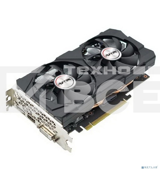 Видеокарта Afox Geforce GTX 1660 TI 6Gb GDDR6 192BIT DP DVI HDMI ATX DUAL FAN RETAIL PACK AF1660TI-6144D6H4