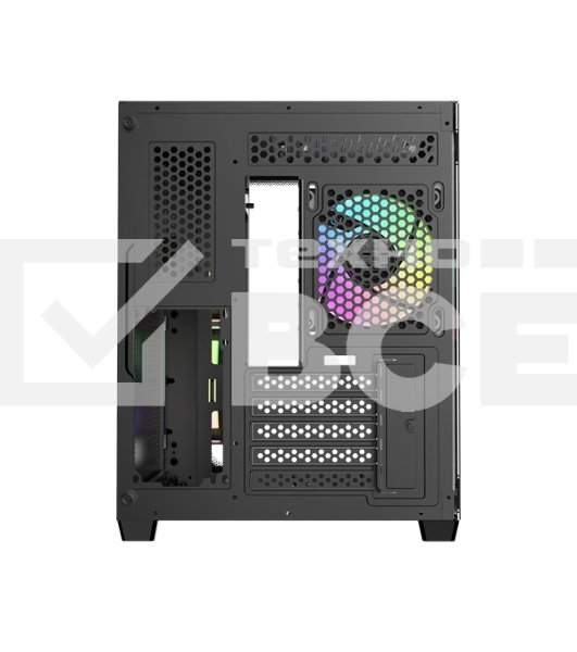 Компьютерный корпус Ocypus Iota C50 BK Curve ARGB Digital mATX без БП (Iota-C50-BKD300CD-GL)