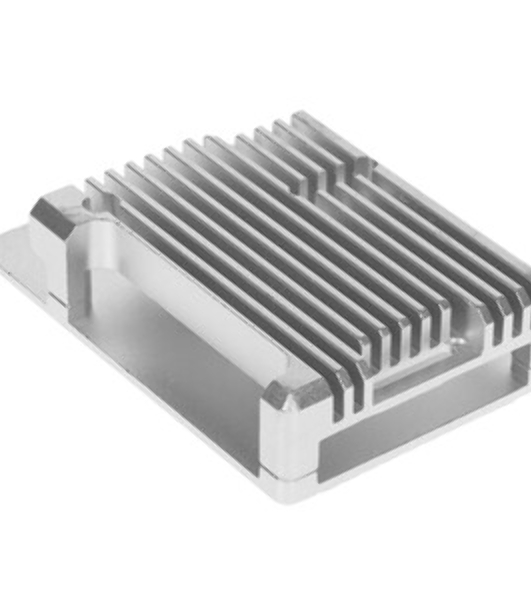 Алюминиевый корпус QUMO Argon NEO для Raspberry Pi 4 с магнитным креплением, grey(RS044)