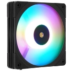 Кулер для корпуса Thermalright TL-M12R-S Reverse (124x120x25mm, 4-pin PWM, ARGB, 34.43CFM, 23.2dBA, 1500RPM, черный), фото10