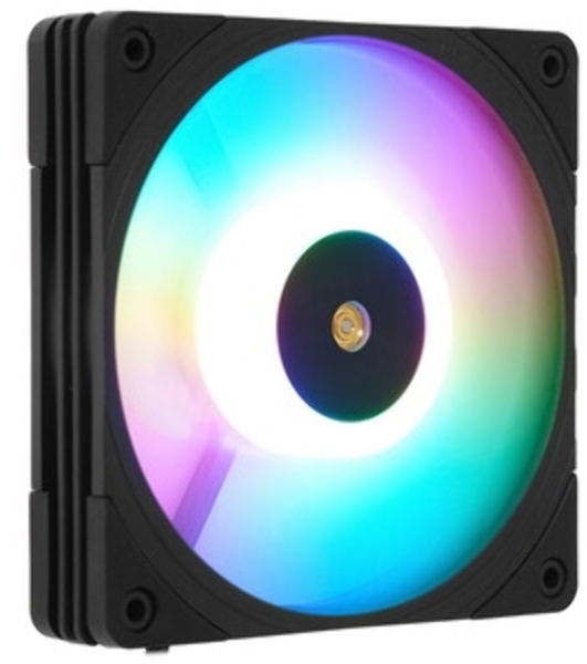 Кулер для корпуса Thermalright TL-M12R-S Reverse (124x120x25mm, 4-pin PWM, ARGB, 34.43CFM, 23.2dBA, 1500RPM, черный)