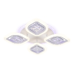Светильник Ambrella light FA280/4 WH белый 69W 530*530*80 (ПДУ РАДИО 2.4G), фото5