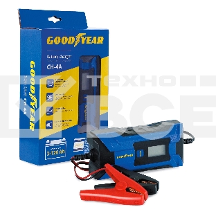 Электронное зарядное устройство GOODYEAR GY003001 CH-4A для свинцово-кислотных аккумуляторов CH-4A