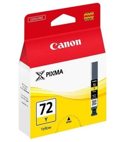 Картридж струйный PGI-72Y (6406B001), для Canon PRO-10, Желтый, 377 стр.