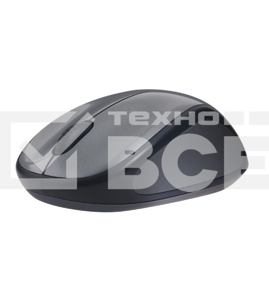 Мышь беспроводная Logitech M235 серый/черный, 1000 dpi, радиоканал, USB, кнопки - 3