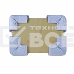 Стеклотекстолит 1-сторонний 100x150x1.5 мм 35/00 (35 мкм) Rexant, фото4