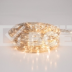 Дюралайт LED, свечение с динамикой (3W), 24 LED/м, ТЕПЛЫЙ БЕЛЫЙ, 14м, фото3