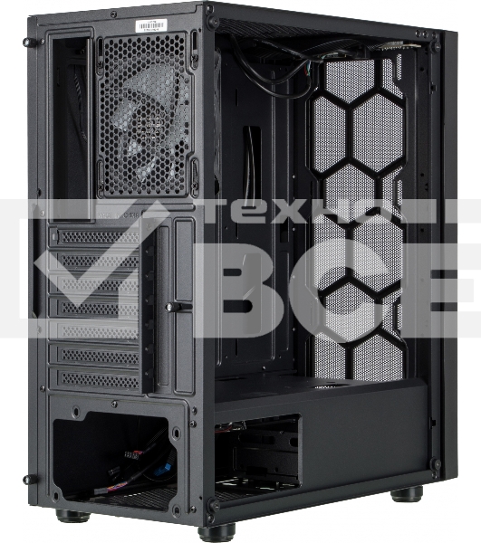 Корпус AeroCool / Formula V-LINE 2052 черный без БП ATX 2xUSB2.0 1xUSB3.0 audio bott PSU