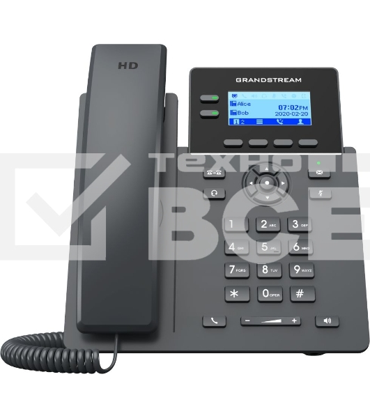 Телефон IP Grandstream GRP2602 черный