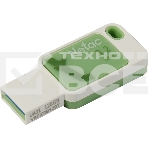 Флешка USB Netac UA31 (NT03UA31N-128G-32GN), 128Gb, USB 3.2, R/W 110/45, зеленый/белый, фото3
