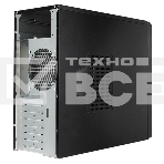 Компьютерный корпус EAR002BG [6151358] w/o psu, Mid Tower, Black, Ext:5.25