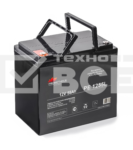 Батарея для ИБП Prometheus Energy PE 1255L 12В 55Ач