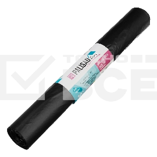 Пакеты для мусора Home Palisad 200 л x 10 шт. пвд особопрочные черные, длинный ролик