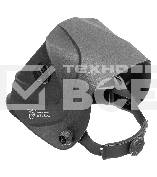 Щиток защитный лицевой (маска сварщика) MTX-300AF, размер см. окна 93х43, DIN 4/9-13 MTX