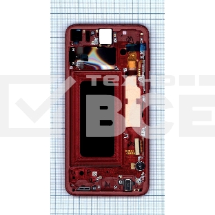 Дисплей для Samsung Galaxy S10e SM-G970F/DS красный