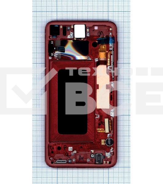 Дисплей для Samsung Galaxy S10e SM-G970F/DS красный