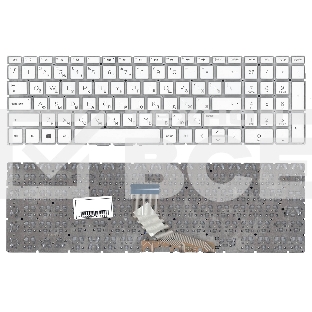 Клавиатура для ноутбука HP 15-db000 белый