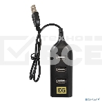 Хаб USB (концентратор) ExeGate EX293976RUS DUB-42 (кабель-адаптер USB2.0 --> 4xUSB2.0, Plug&Play, черный), фото8