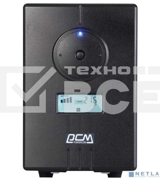 Источник бесперебойного питания Powercom Infinity INF-1100 770Вт 1100ВА черный