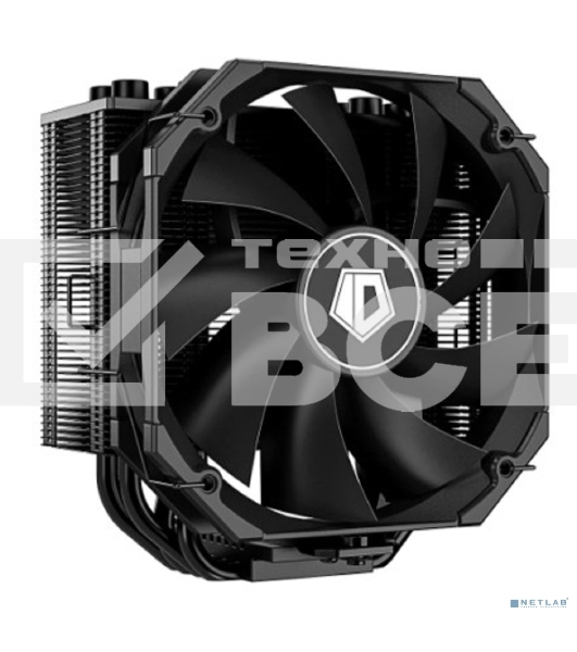 Кулер для процессора ID-COOLING SE-224-XTS MINI черный 120мм алюминий+медь 1600rpm 32db 4-pin 180W 134мм