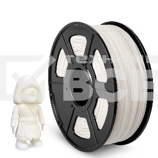 Филамент NVPRINT ABS White для 3D печати диаметр 1.75мм  длина 330 метров  масса 1 кг