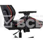 Кресло игровое A4Tech Bloody GC-840 черный, сиденье черный, эко.кожа, с подголов. крестов. металл черный, пластик черный, фото2