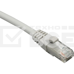 Патч-корд Suprlan 10-0168 UTP RJ-45 вил.-вилка RJ-45 кат.6 2м серый LSZH