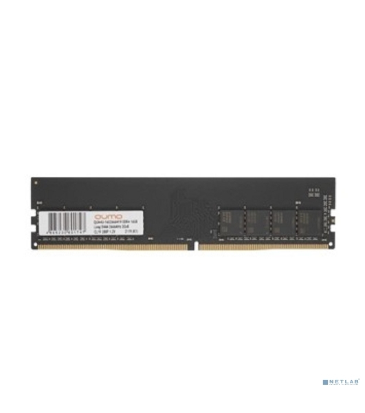 Оперативная память Qumo, DDR4, 16Gb (1x16GB), 2666MHz, CL19, DIMM