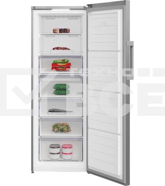 Морозильная камера Beko B3RFNK292G, тёмно-серый, 255л, 5 ящиков