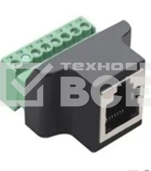 Сборный разъем RJ45