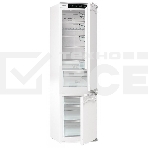 Встраиваемый холодильник Gorenje NRKI519E82WF, 193 см, электронное управление, цифровой дисплей, Wi-Fi, NoFrost Dual, Multiflow 360, контейнер CrispZone с контролем влажности, функция ConvertActive, AdaptTech, MultiAdjust, жесткое крепление, инверторный компрессор, уровень шума 35 дБ, фото20