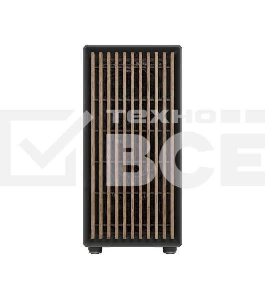 Компьютерный корпус без блока питания Fractal Design North XL TG Dark Tint, Full-Tower, 3x140мм, 2xUSB-A 3.2 + 1xUSB 3.2 Type-C E-ATX, ATX, mATX, mITX Wood panel, Chalk белый