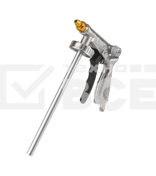 Пистолет Kranz для антигравийных и антикоррозийных составов с гибким и прямым соплом + регулятор давления